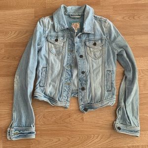 Vintage Abercrombie & Fitch DenIn Jacket